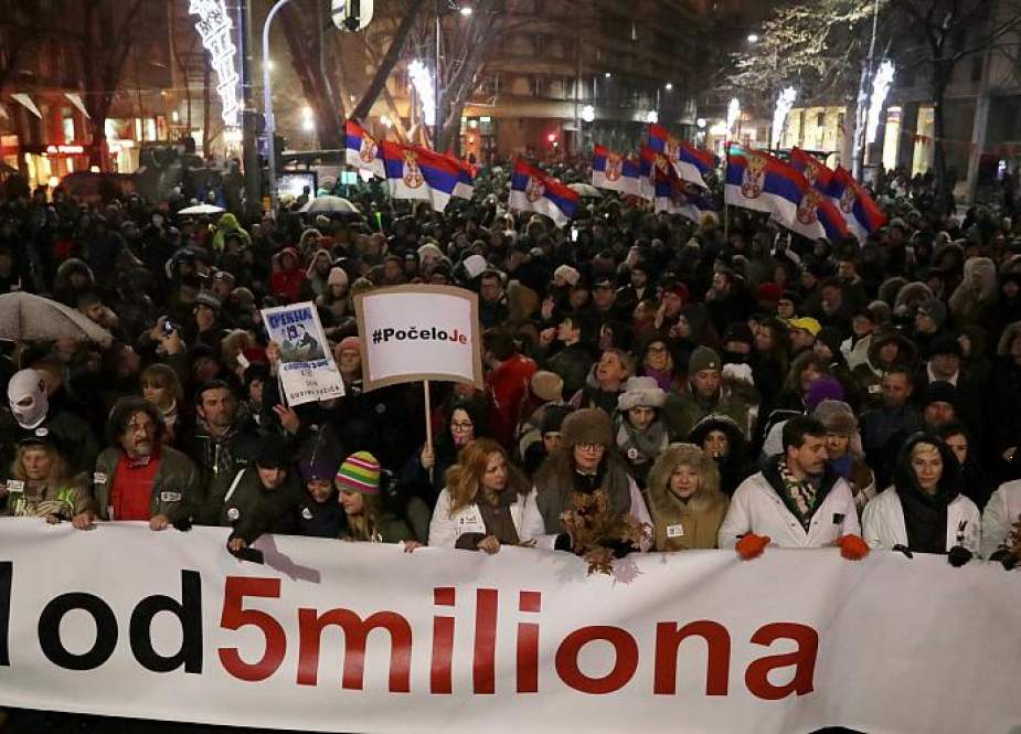 Serbia: Anti-government protests continue in Belgrade
