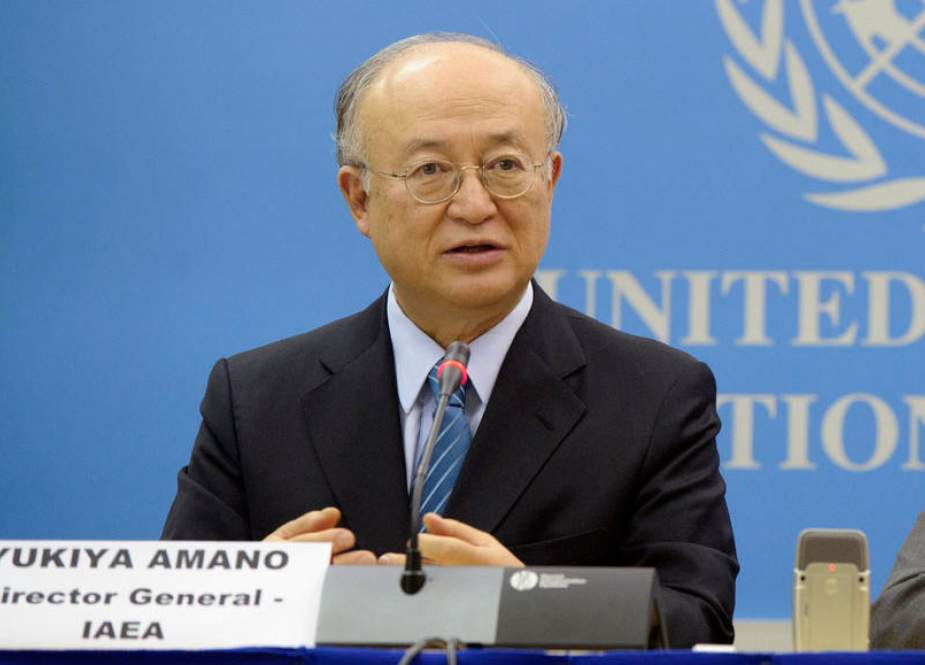 Director General of the International Atomic Energy Agency (IAEA) Yukiya Amano