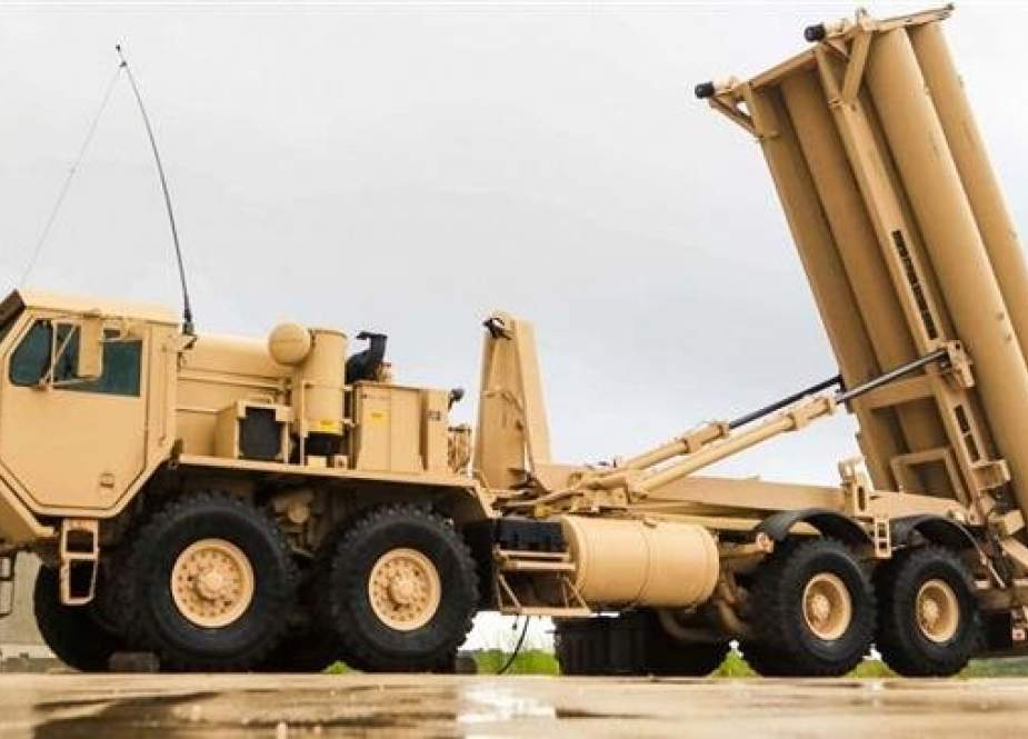 A US Army Terminal High Altitude Area Defense (THAAD) weapon system is seen on Andersen Air Force Base, Guam, October 26, 2017. (Photo by Reuters)