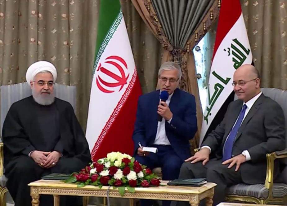 کوئی تیسرا ملک ایران اور عراق کے دوستانہ اور برادرانہ تعلقات پر اثرانداز نہیں ہوسکتا، ڈاکٹر حسن روحانی