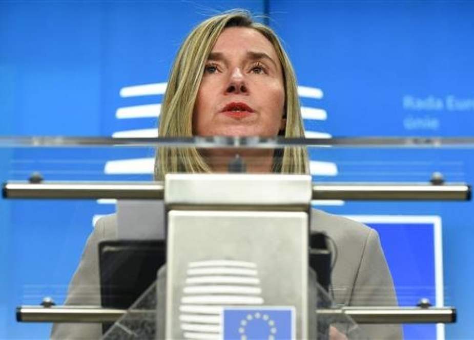 European Union foreign policy chief Federica Mogherini (Photo by AFP)