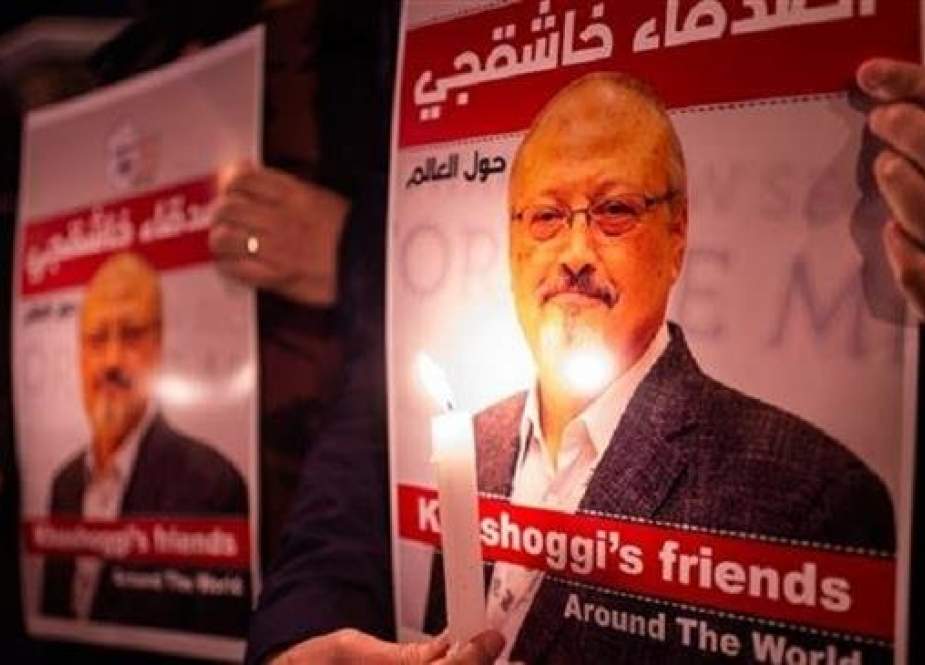 Posters picturing slain Saudi journalist Jamal Khashoggi.jpg