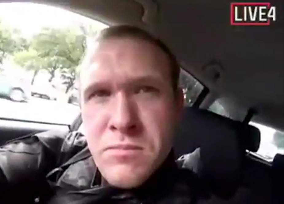 A man claiming to be "Brenton Tarrant" from Australia posted a video of his massacre of Muslim worshipers in a mosque in New Zealand, on March 15, 2019.