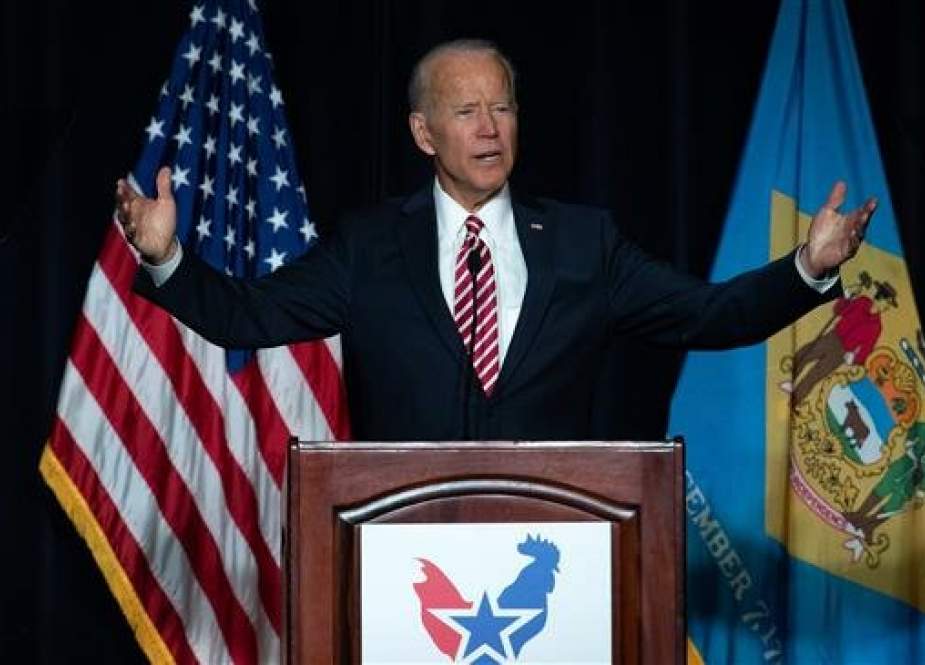 Joe Biden, Former US Vice President speaks during the First State Democratic Dinner in Dover, Delaware.jpg