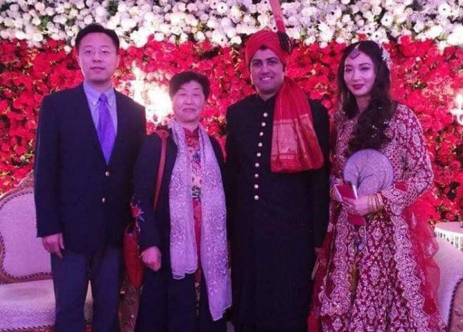 چینی لڑکی نے ڈی آئی خان کے پاکستانی چیف ایگزیکٹو آفیسر آف چائنہ کنسٹرکشن کمپنی سے شادی کرلی