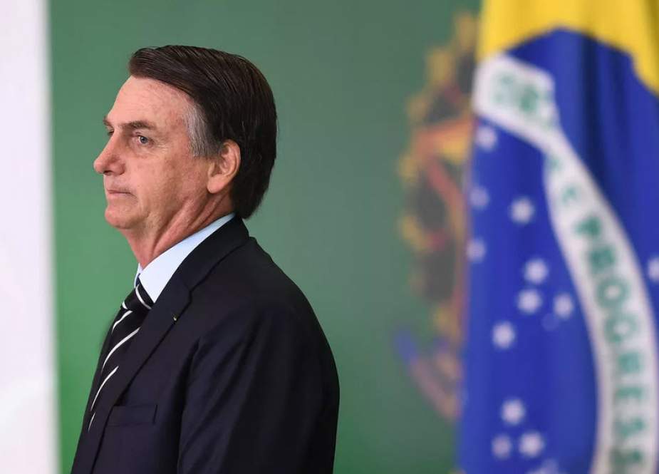 File photo showing Brazilian President Jair Bolsonaro.