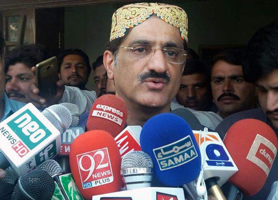 نیب کے ذریعے سندھ حکومت پر دباؤ ڈالا جا رہا ہے، وزیراعلٰی مراد علی شاہ