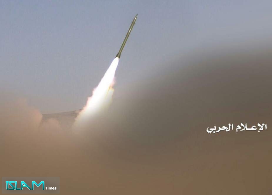 القوة الصاروخية اليمنية تستهدف قوى العدوان بمأرب