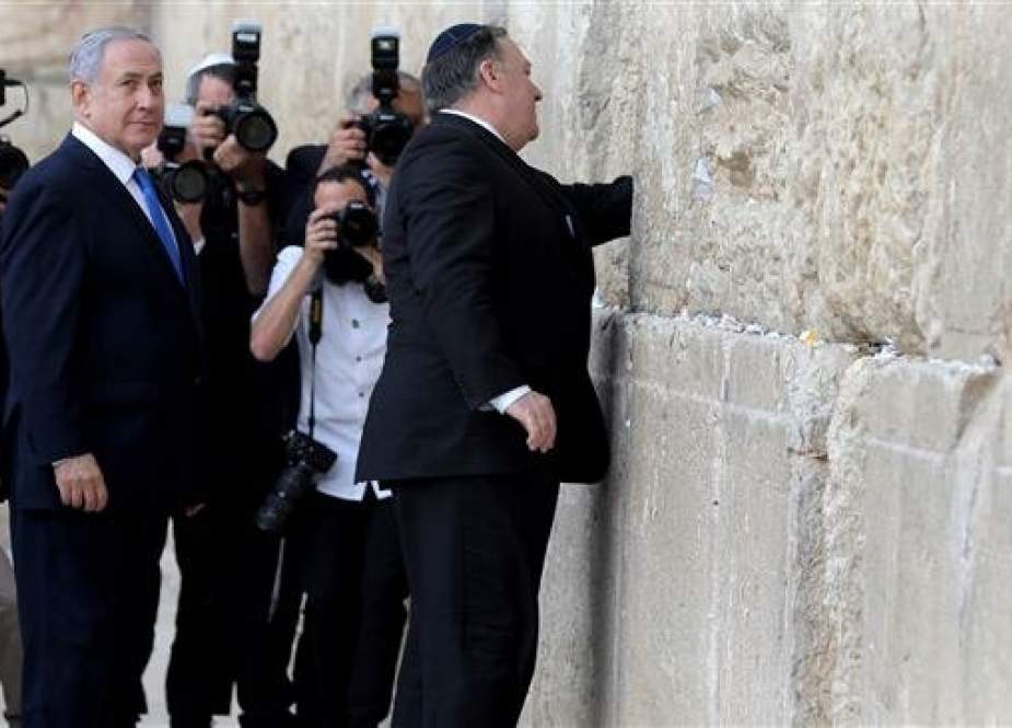 Israeli PM Benjamin Netanyahu and US Secretary of State Mike Pompeo visits the Buraq Wall.jpg