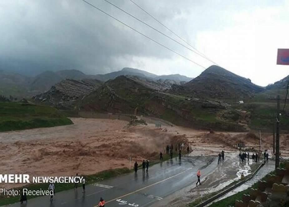 Banjir bandang di Shiraz