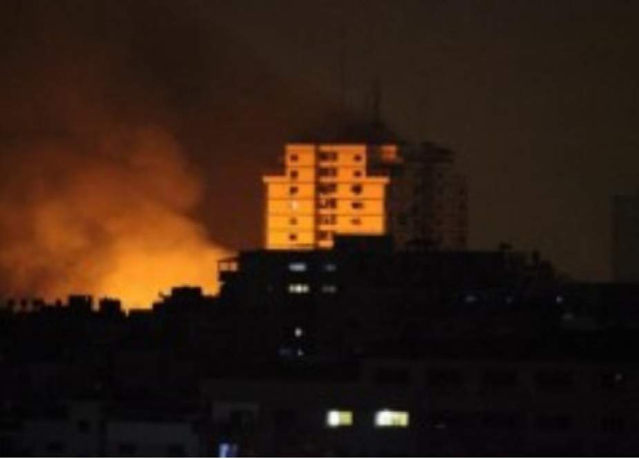 حملات شب گذشته، بخش نخست حملات به غزه است