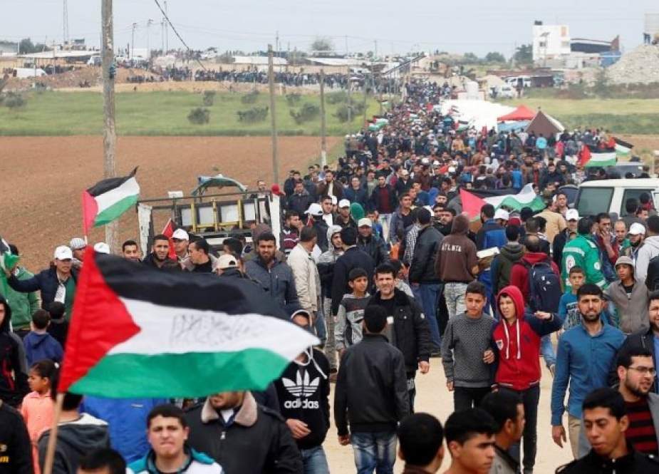 یوم الارض، غزہ میں اسرائیل کے خلاف مظاہروں کے دوران 3 شہید اور 100 سے زائد زخمی