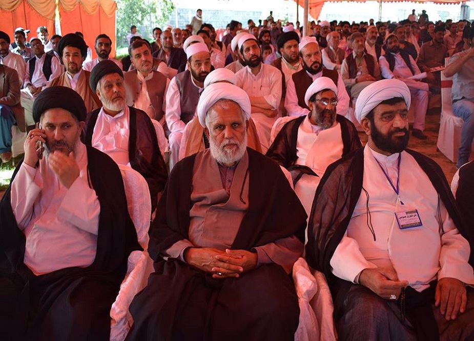 اسلام آباد، ایم ڈبلیو ایم کے جانثاران امام عصر عج مرکزی کنونشن کے اختتام پر وحدت اسلامی کانفرنس کی تصاویر
