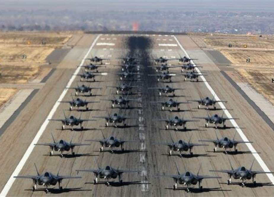 Hill Air Force Bases 388th and 419th fighter wings line up 36, F-35A