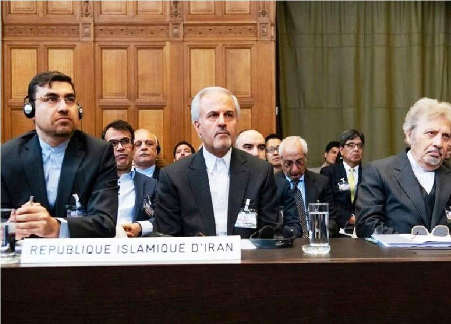 ایران اپنے حق کے دفاع کے لئے عالمی عدالت سے رجوع کرے گا
