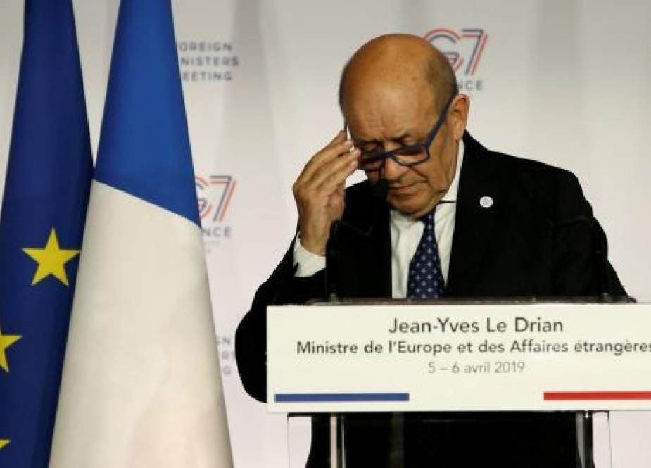 Menteri Luar Negeri Prancis, Jean-Yves Le Drian