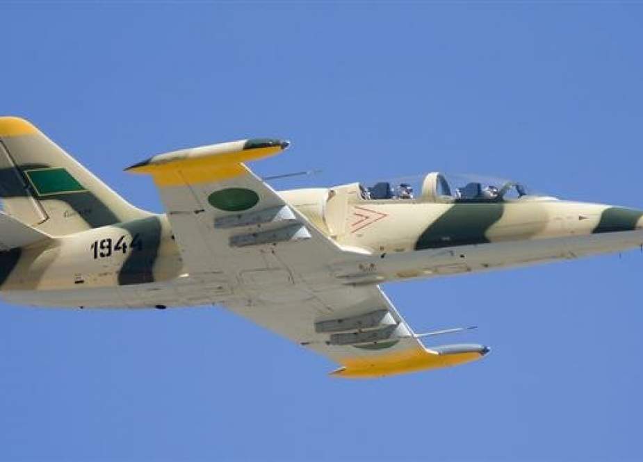 File photo of a Libyan Air Force L-39 plane