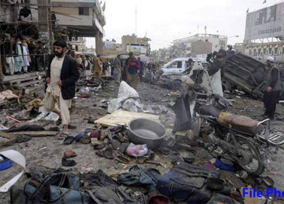 کوئٹہ کی فروٹ منڈی میں زوردار دھماکہ، 16 افراد جاں بحق، 30 زخمی