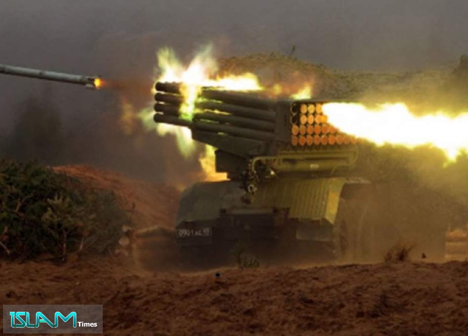 رشقات صاروخية سورية باتجاه ‘‘جبهة النصرة‘‘ جنوب إدلب