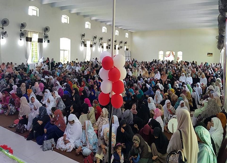 گجرات، جماعت اسلامی کے زیراہتمام منعقد ہونیوالی خواتین کانفرنس کی تصاویر