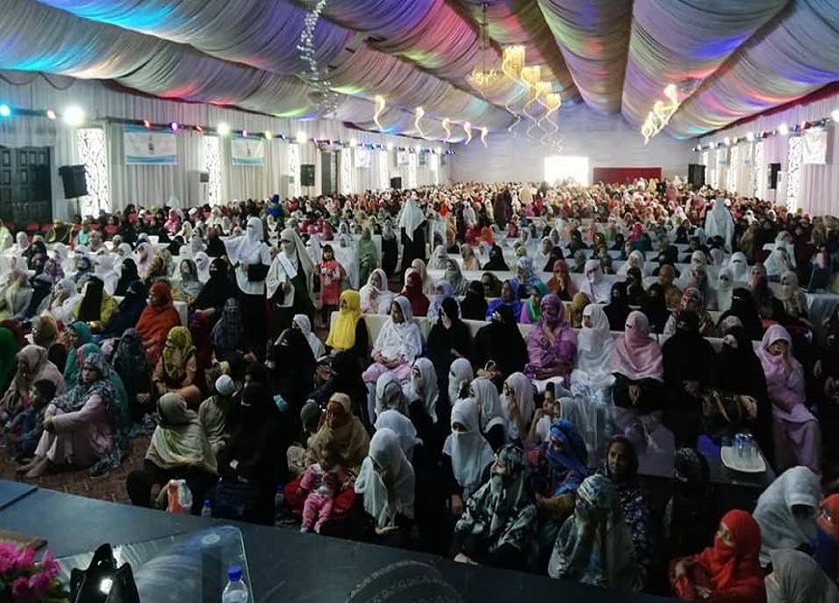 گوجرانوالا، جماعت اسلامی کے زیراہتمام منعقد ہونیوالی خواتین کانفرنس کی تصاویر