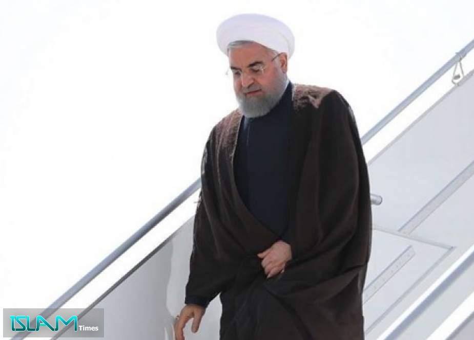 الرئيس روحاني يبدأ جولة لتفقد المناطق المنكوبة بالسيول