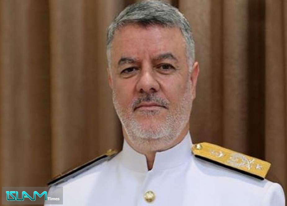 قائد البحرية الايرانية يتوجه إلى الصين