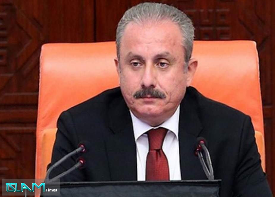 رئيس البرلمان التركي: نريد للعراق أن يقف على قدميه