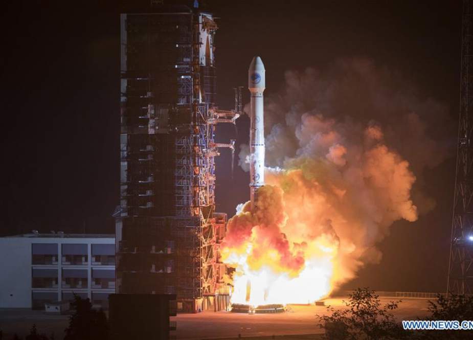 China sends a new satellite of the BeiDou Navigation Satellite System (BDS) into space from the Xichang Satellite Launch Center in Xichang, southwest China