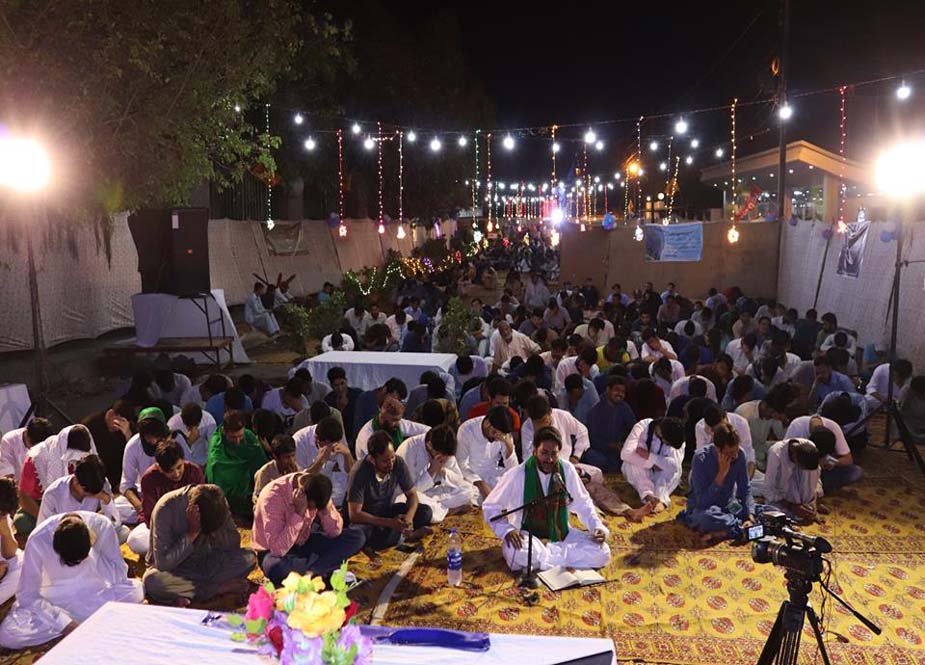 آئی ایس او کراچی کے یوم مستضعفین جہان کے موقع پر شب دعا کا انعقاد