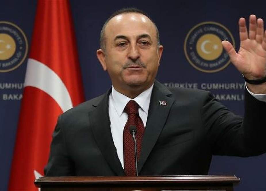 Turkish Foreign Minister Mevlut Cavusoglu (Photo by AFP)