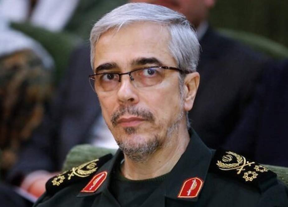 Mayor Jenderal Mohammad Baqeri, kepala staf angkatan bersenjata Iran