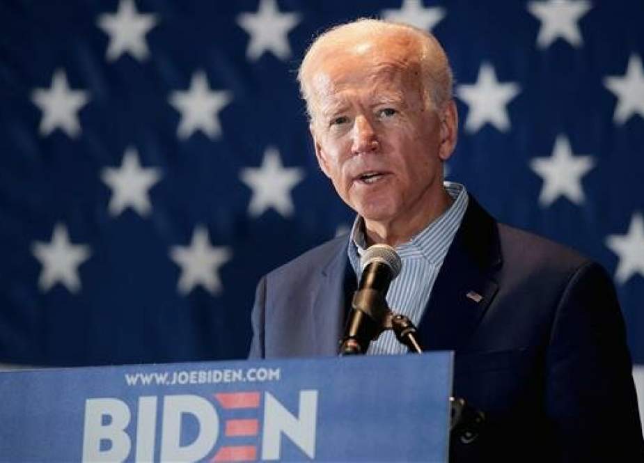 Democratic presidential candidate and former vice president Joe Biden holds a campaign event at the Veterans Memorial Building on April 30, 2019 in Cedar Rapids, Iowa. (Photo by AFP)