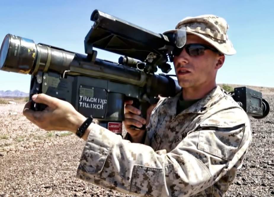 The file photo shows a US-manufactured Stinger Man Portable Air Defense System (MANPADS).