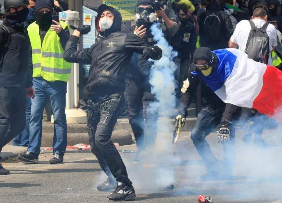Kerusuhan di Mayday di Prancic (Euronews)