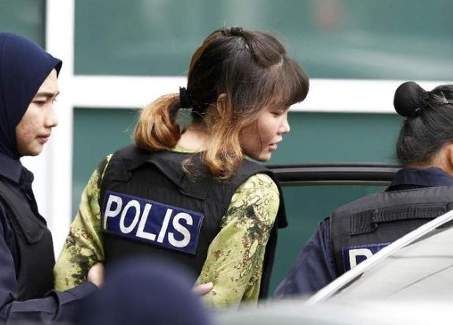 Pengadilan Malaysia membebaskan Doan Thi Huong, warga Vietnam tersangka kasus pembunuhan Kim Jong-nam pada Jumat (3/5). (Reuters/Lai Seng Sin)
