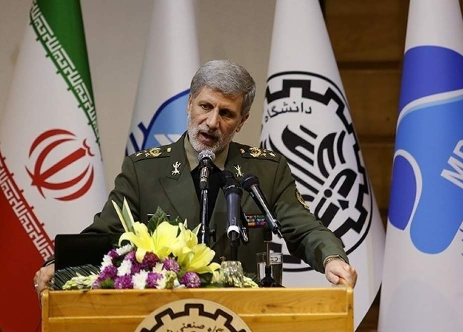 Menteri Pertahanan Iran Brigadir Jenderal Amir Hatami