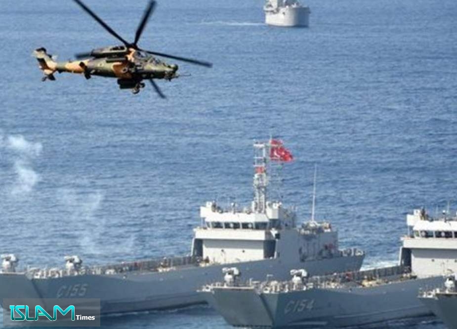 انطلاق أكبر مناورات بحرية في تاريخ تركيا