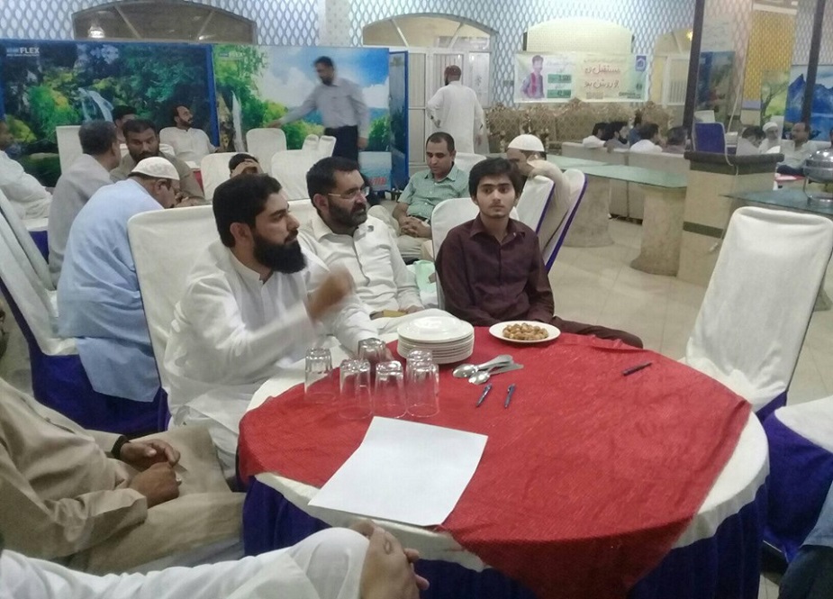 جھنگ، جماعت اسلامی کے شعبہ الخدمت فاونڈیشن کے تحت چیرٹی افطار ڈنر کی تصاویر