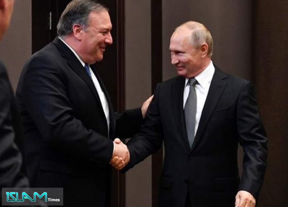 بومبيو: محادثاتي مع بوتين حول سوريا 