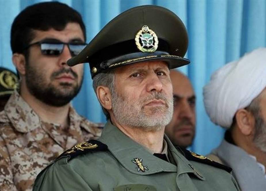 Iranian Defense Minister Brigadier General Amir Hatami