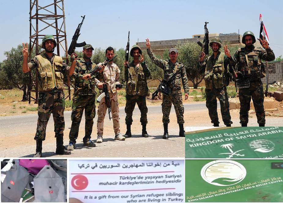 ادلب اور حماہ کے نواح میں شامی افواج کی پیشقدمی