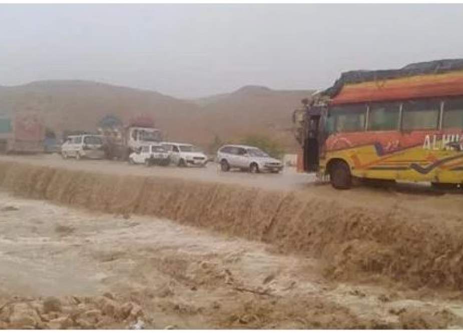 بلوچستان، مختلف علاقوں میں موسلا دھار بارشیں، 2 افراد جانبحق