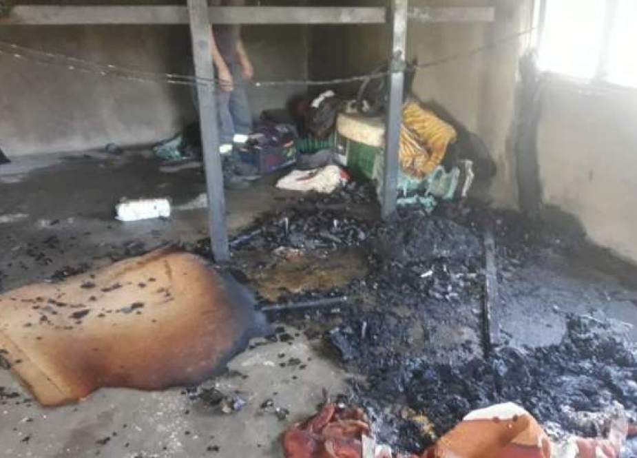 3 مصابين اثر حريق غرفة تقطنها عائلة سورية في قعقعية الجسر- النبطية