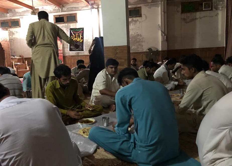 فیصل آباد، جے ایس او کے اعزاز میں شیعہ علماء کونسل کے افطار ڈنر کی تصاویر