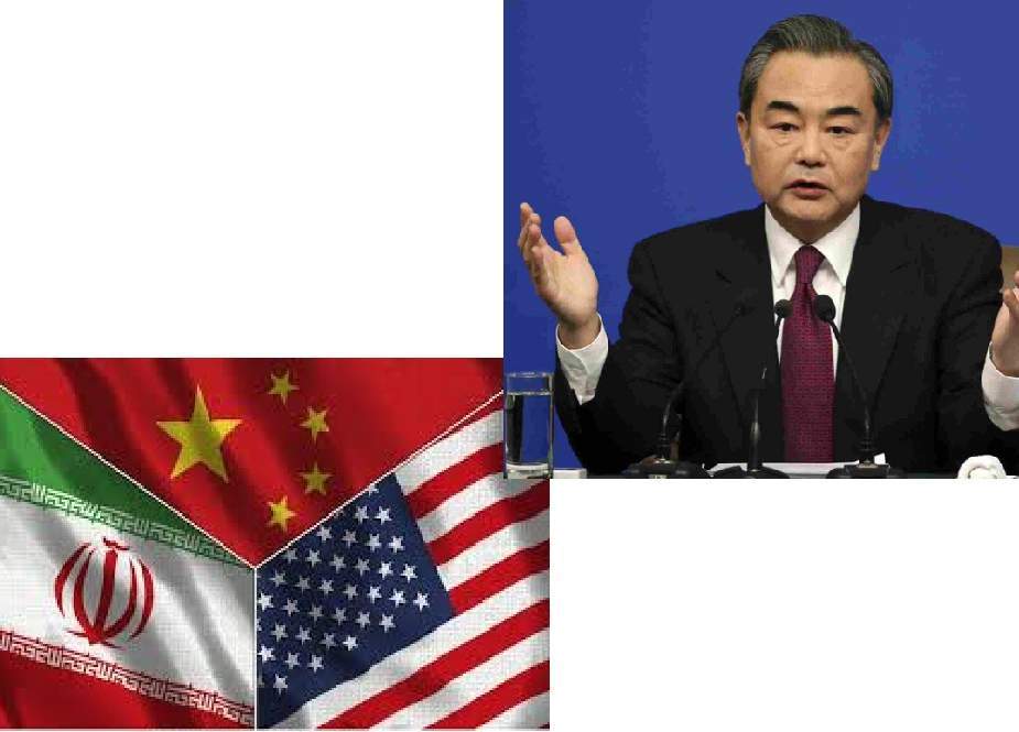امریکہ ایران کے خلاف اپنی حد سے آگے نہ بڑھے، چین