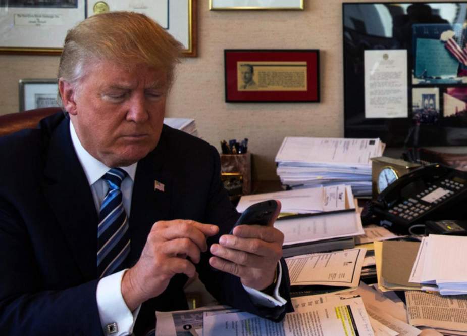 US President Donald Trump, calling.jpg