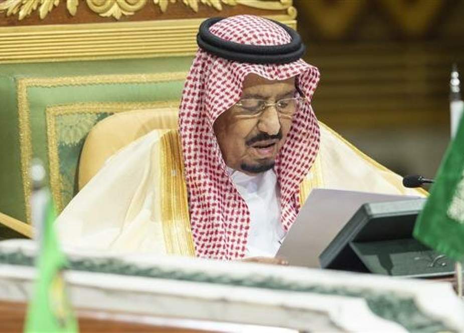 The handout picture, provided by the Saudi Press Agency (SPA) on December 9, 2018, shows Saudi Arabia’s King Salman bin Abdulaziz Al Saud in Riyadh. (Via AFP)