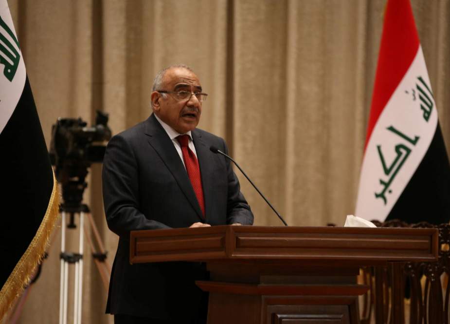 Iraqi Prime Minister Adel Abdul Mahdi (file photo)