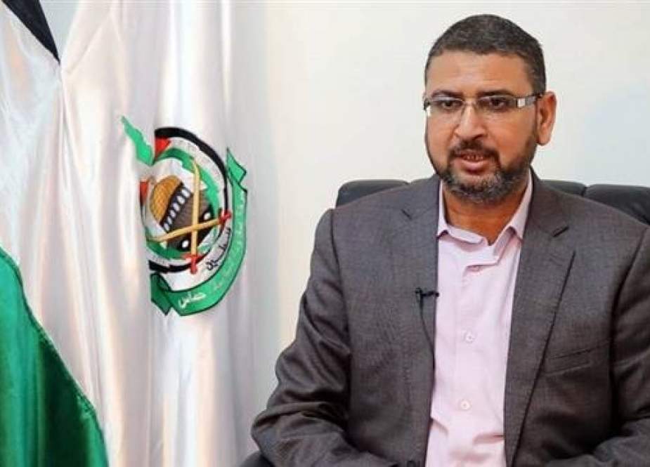 Sami Abu Zuhri, a spokesman for the Palestinian Hamas resistance movement (file photo)